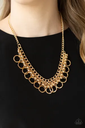 Paparazzi Ring Leader Radiance Necklace Gold