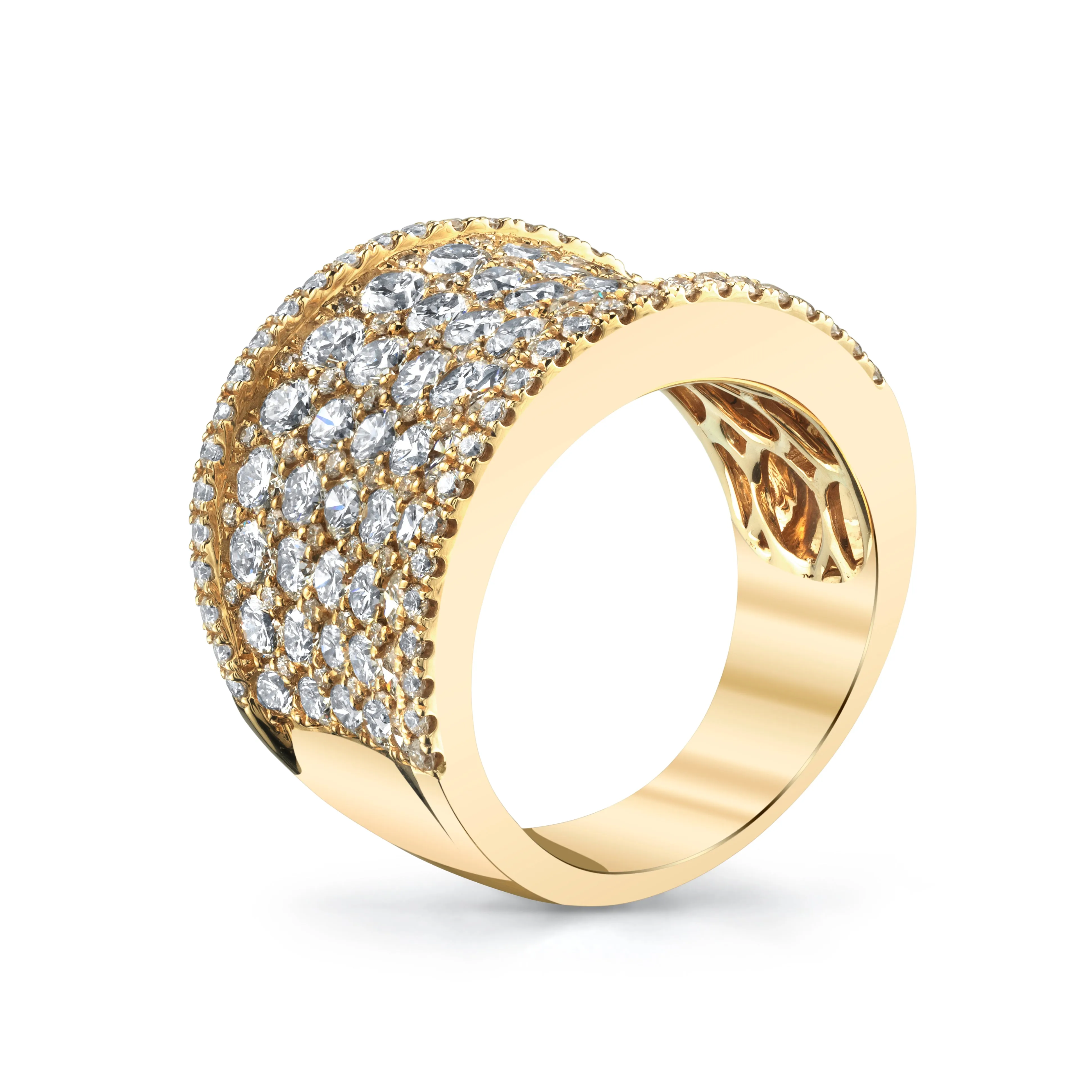 Pave Diamond Ring