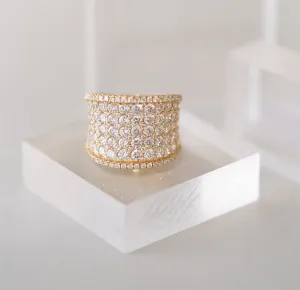 Pave Diamond Ring