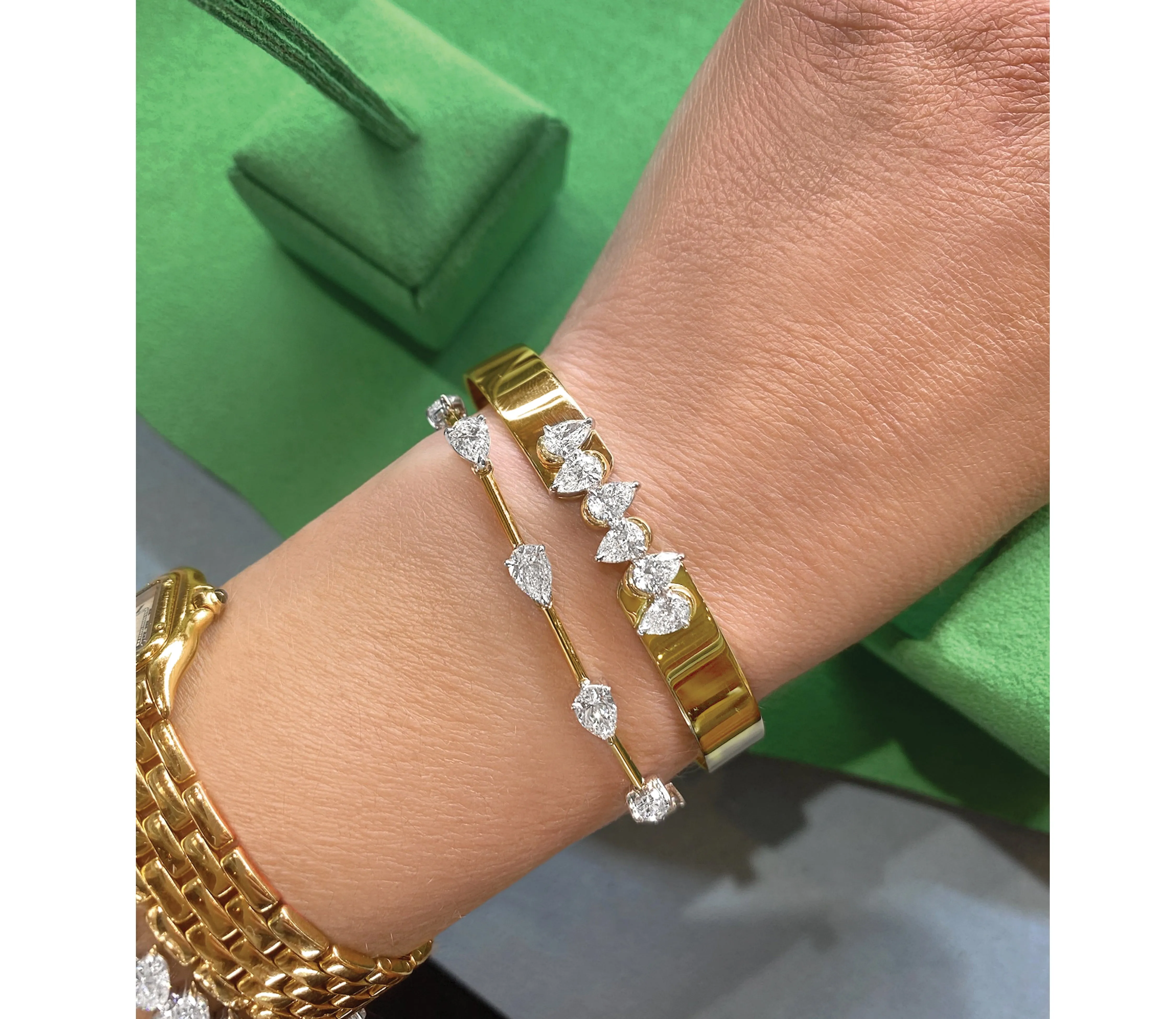 Pear Half Cuddle Love Always Bracelet