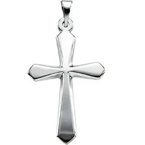 Platinum Cross Pendant