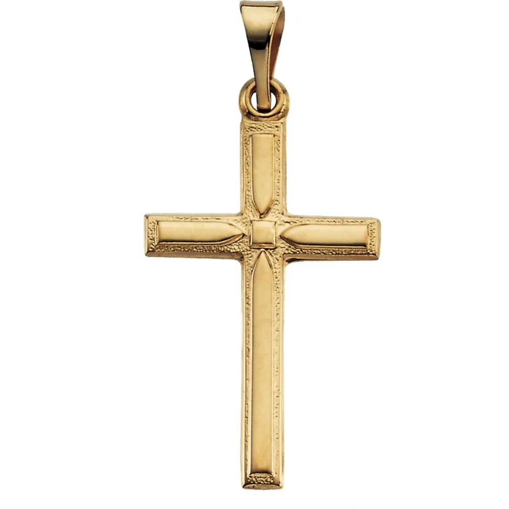 Platinum Cross Pendant