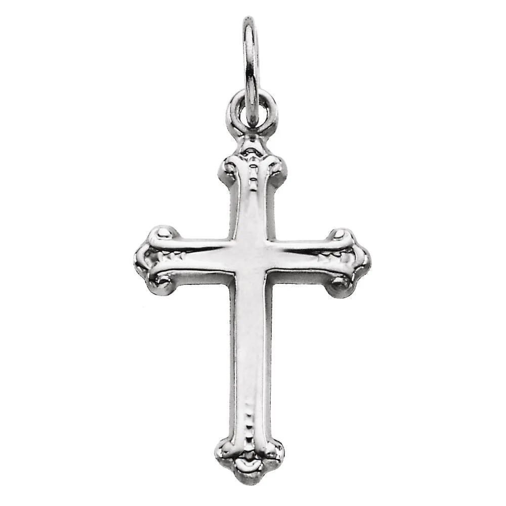 Platinum Cross Pendant