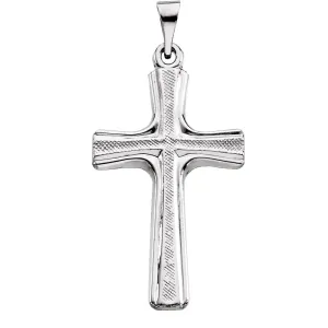 Platinum Cross Pendant