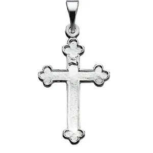 Platinum Cross Pendant