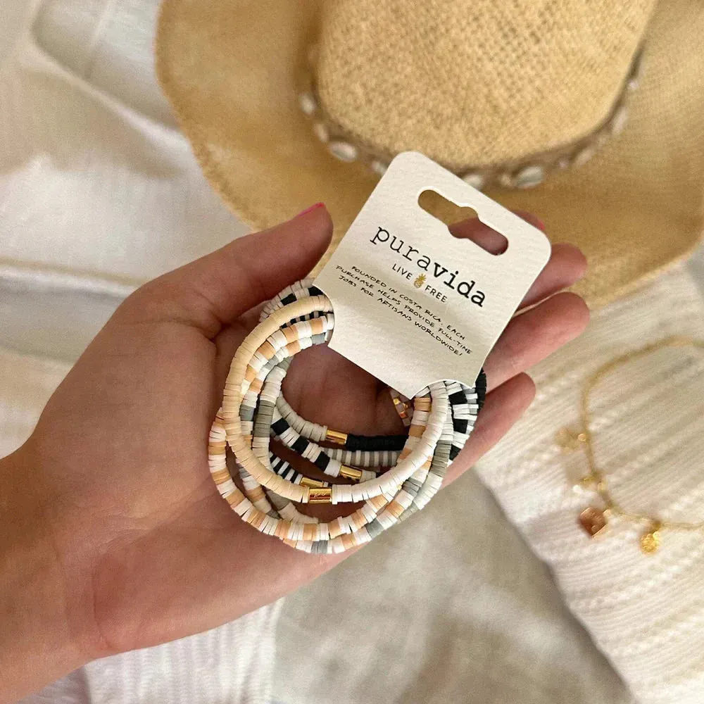Pura Vida Vacation Vibes Stretch Bracelet Se
