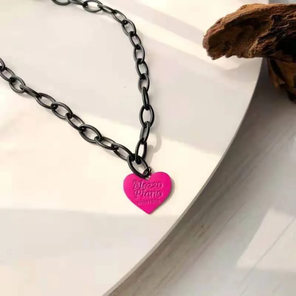 " Red Heart Chain" Necklaces