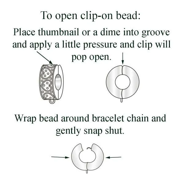 "Girl" Clip-on Charm