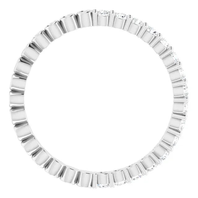 Reversible Eternity Band, 14K Gold With 5/8 CTW Natural Diamonds