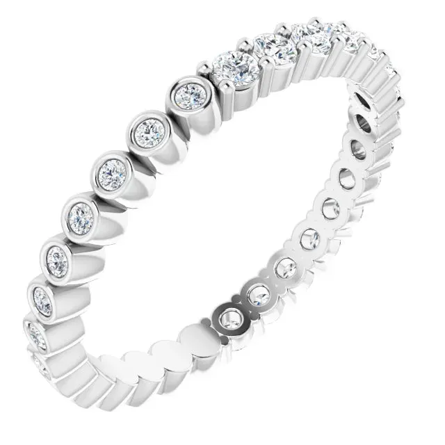 Reversible Eternity Band, 14K Gold With 5/8 CTW Natural Diamonds