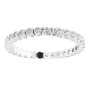 Reversible Eternity Band, 14K Gold With 5/8 CTW Natural Diamonds
