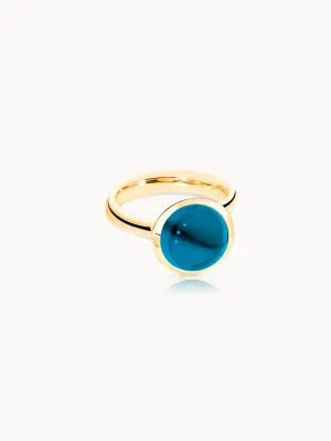 Ring BOUTON large London Topaz London Topaz