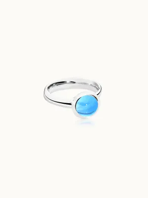Ring BOUTON small Swiss Topaz Swiss Topaz
