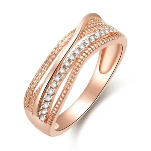 Rose Gold Twist Ring