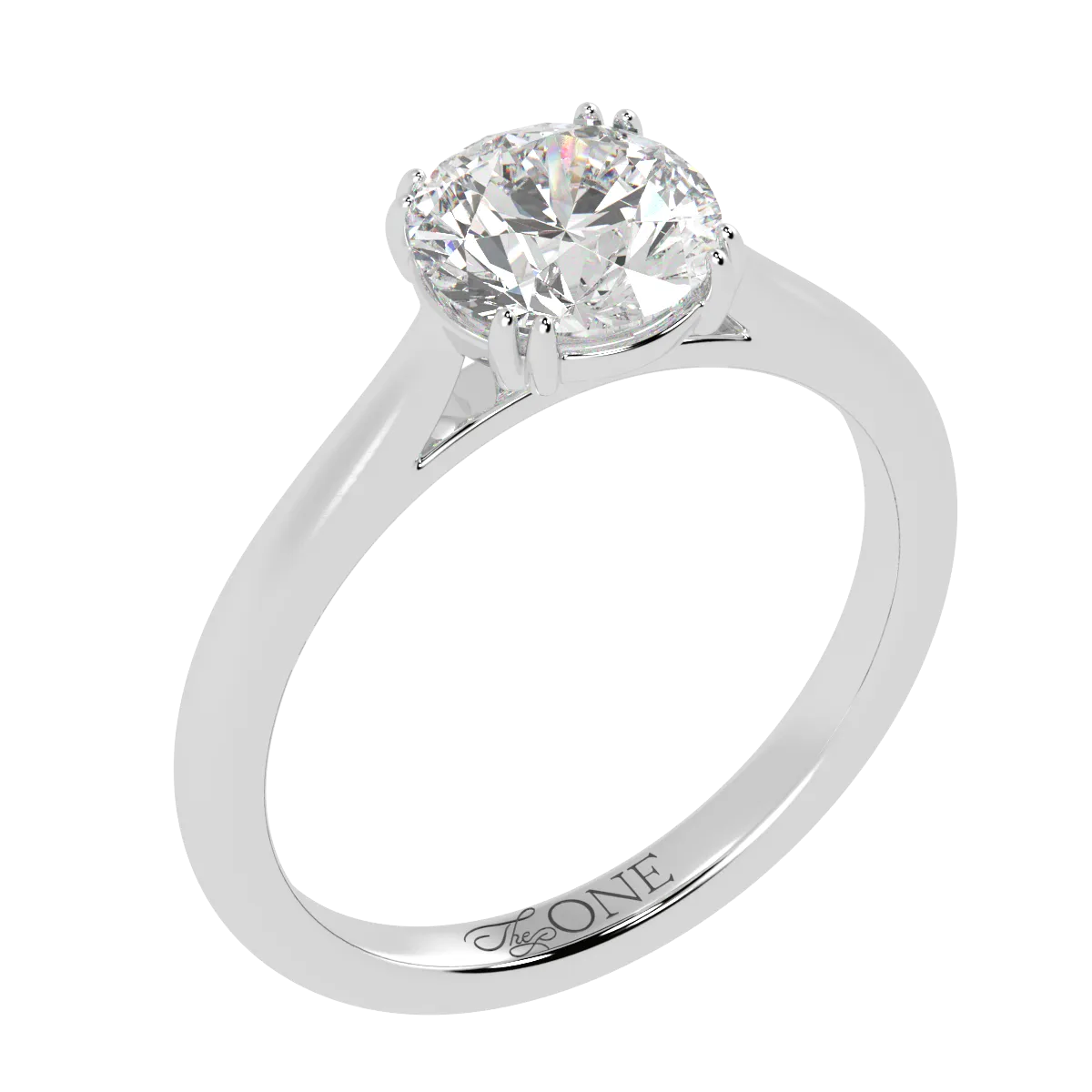 Round Double Claw Solitaire
