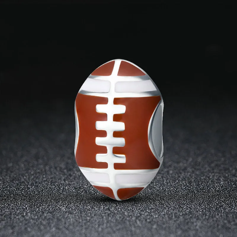 Rugby Ball Charm