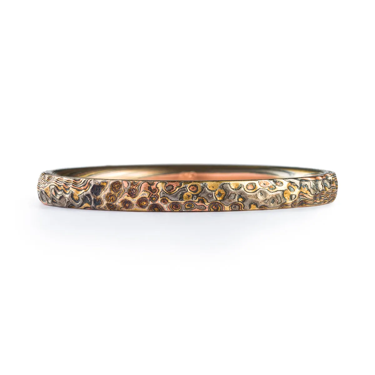 Rugged Firestorm Twist Rings or Wedding Band Set with Hammered Finish