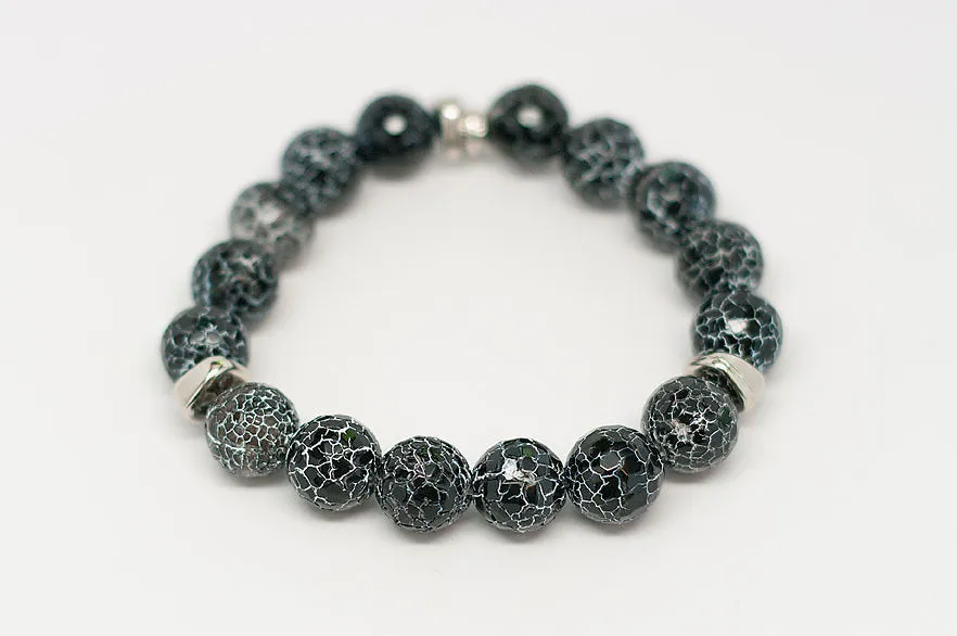 Ryder Black Matrix Mens Bracelet