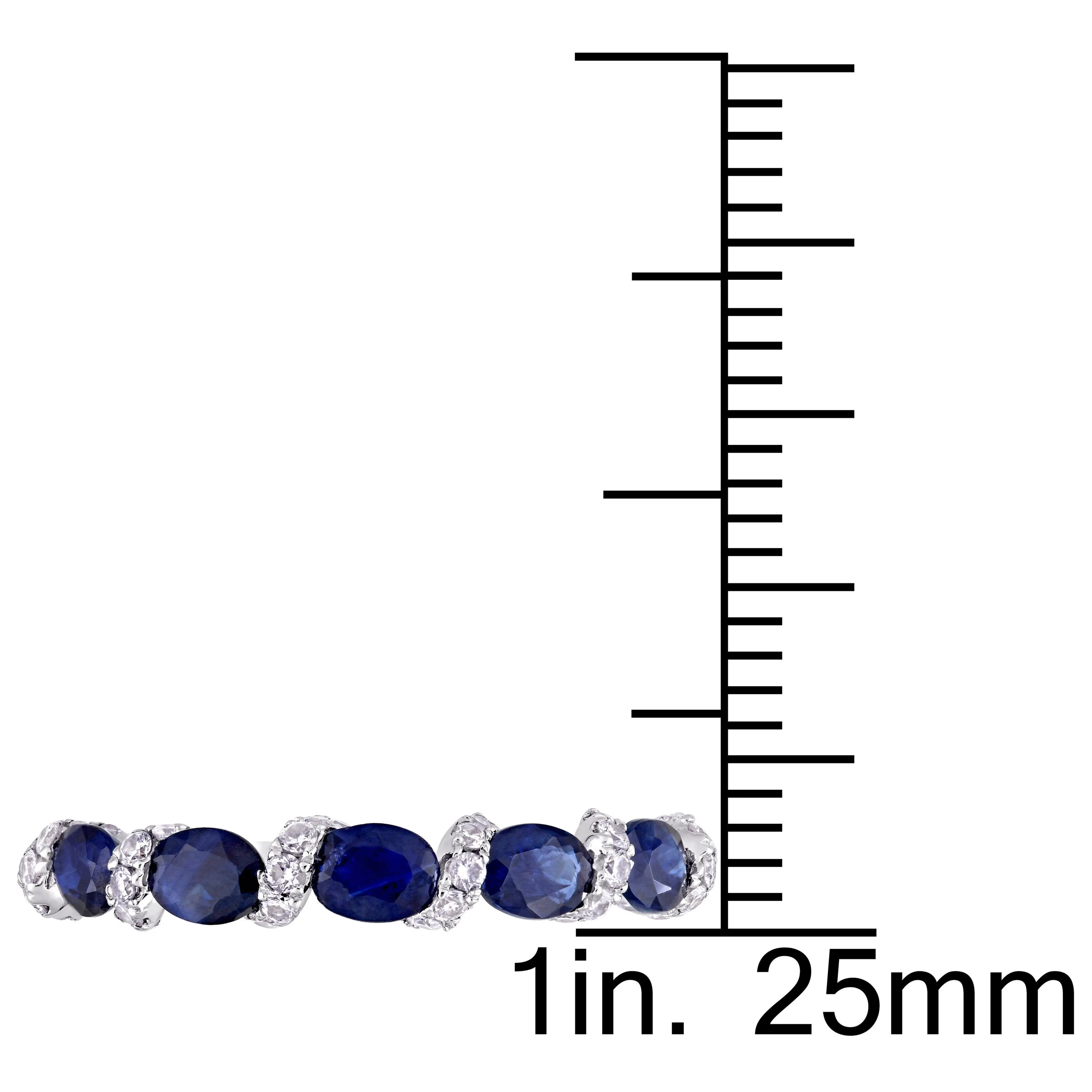 Sapphire Anniversary Band