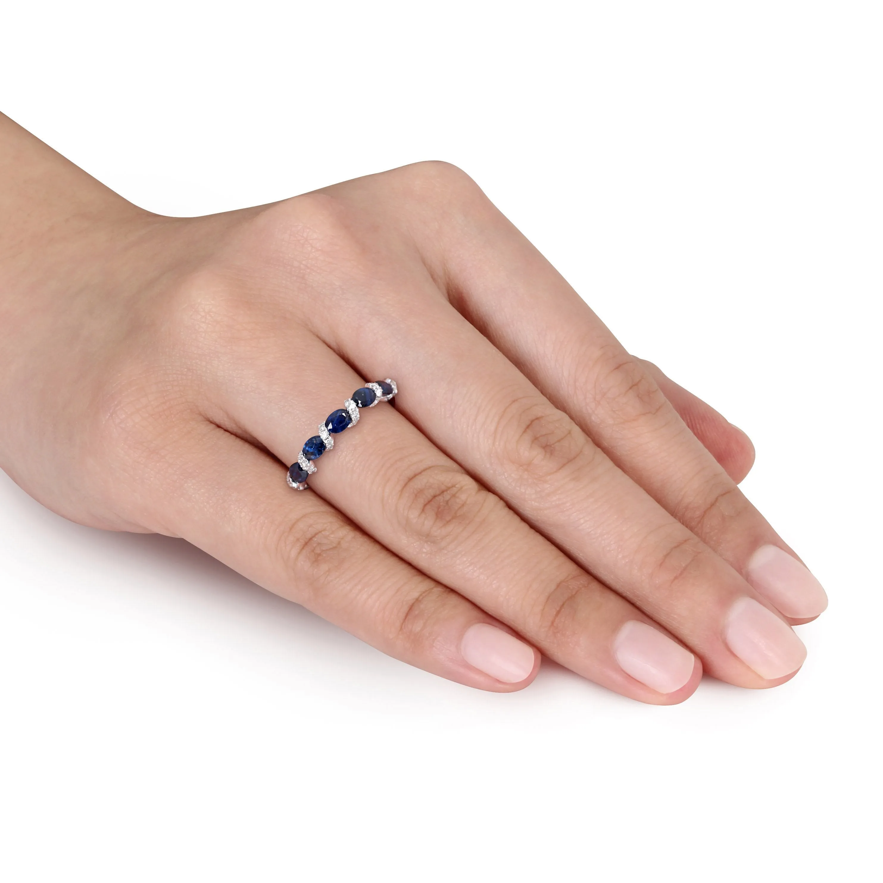 Sapphire Anniversary Band