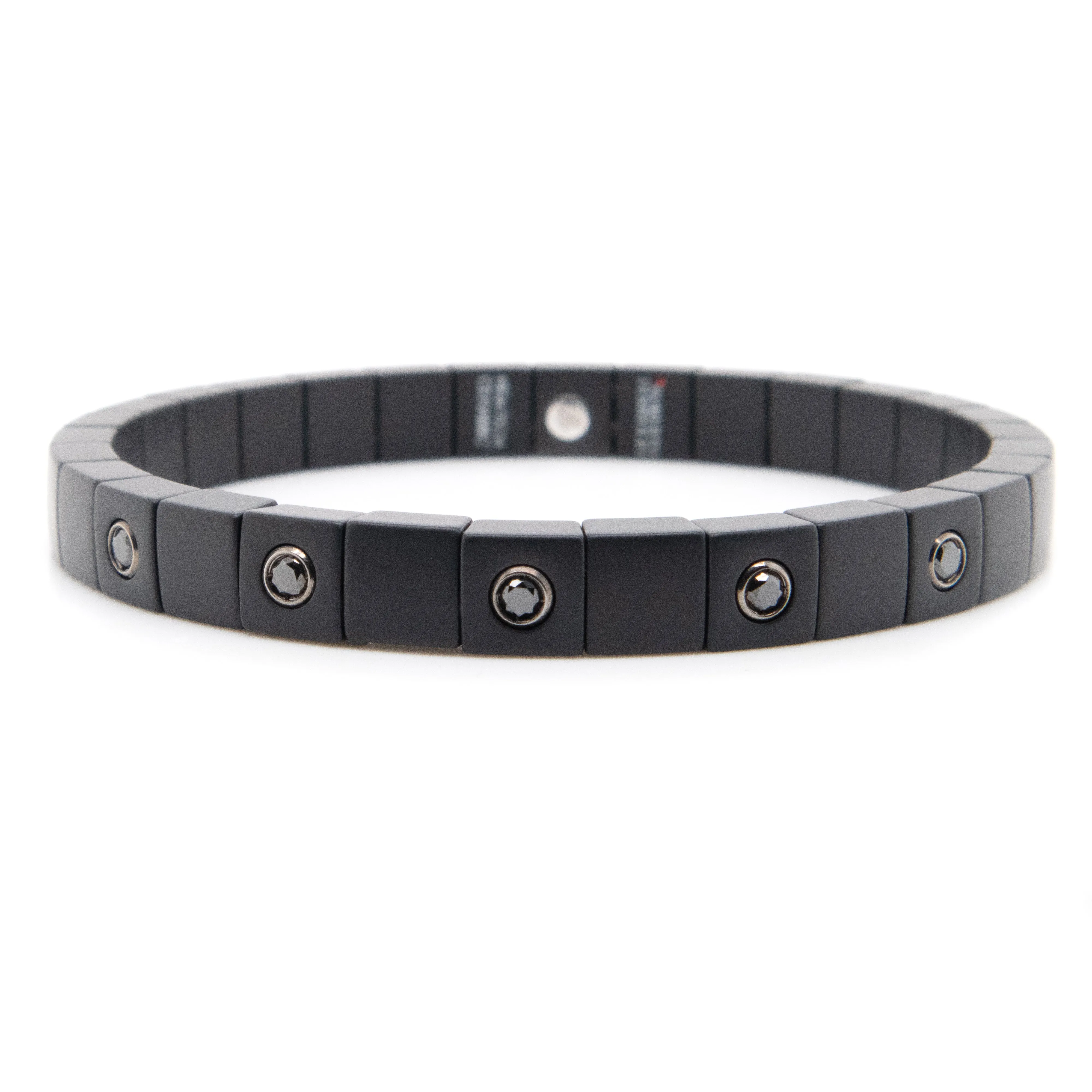 Scacco Matte Black Bezel Bracelet
