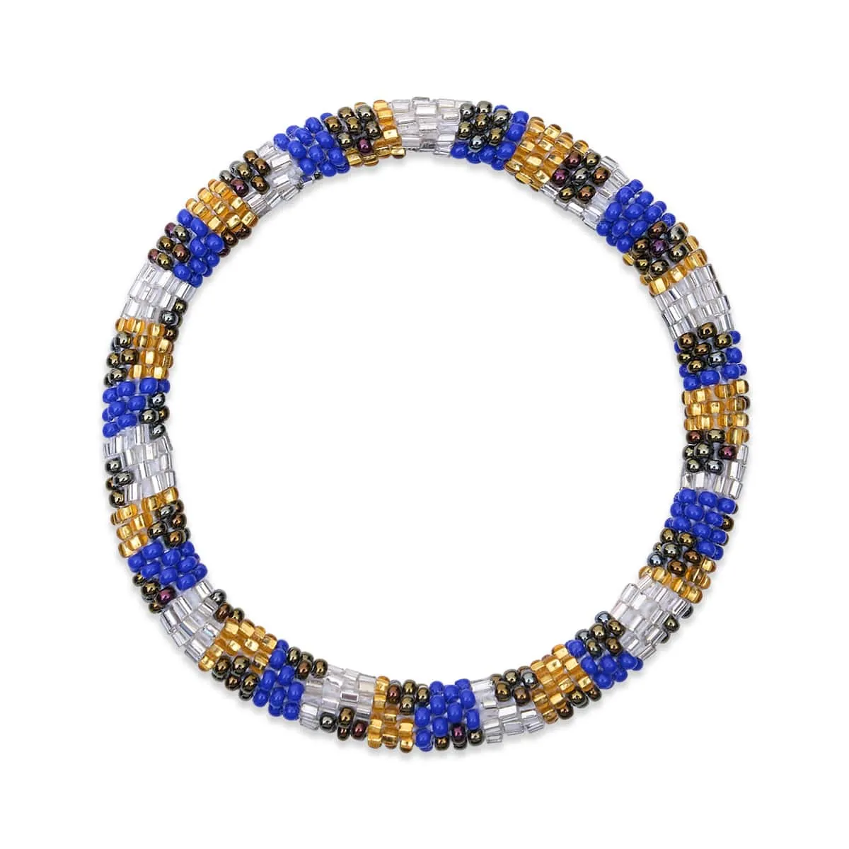 Secrets of Egypt | Himalayan Glass Bead Bracelet