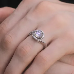 Seraphic Swirl Engagement Ring, 1 CT