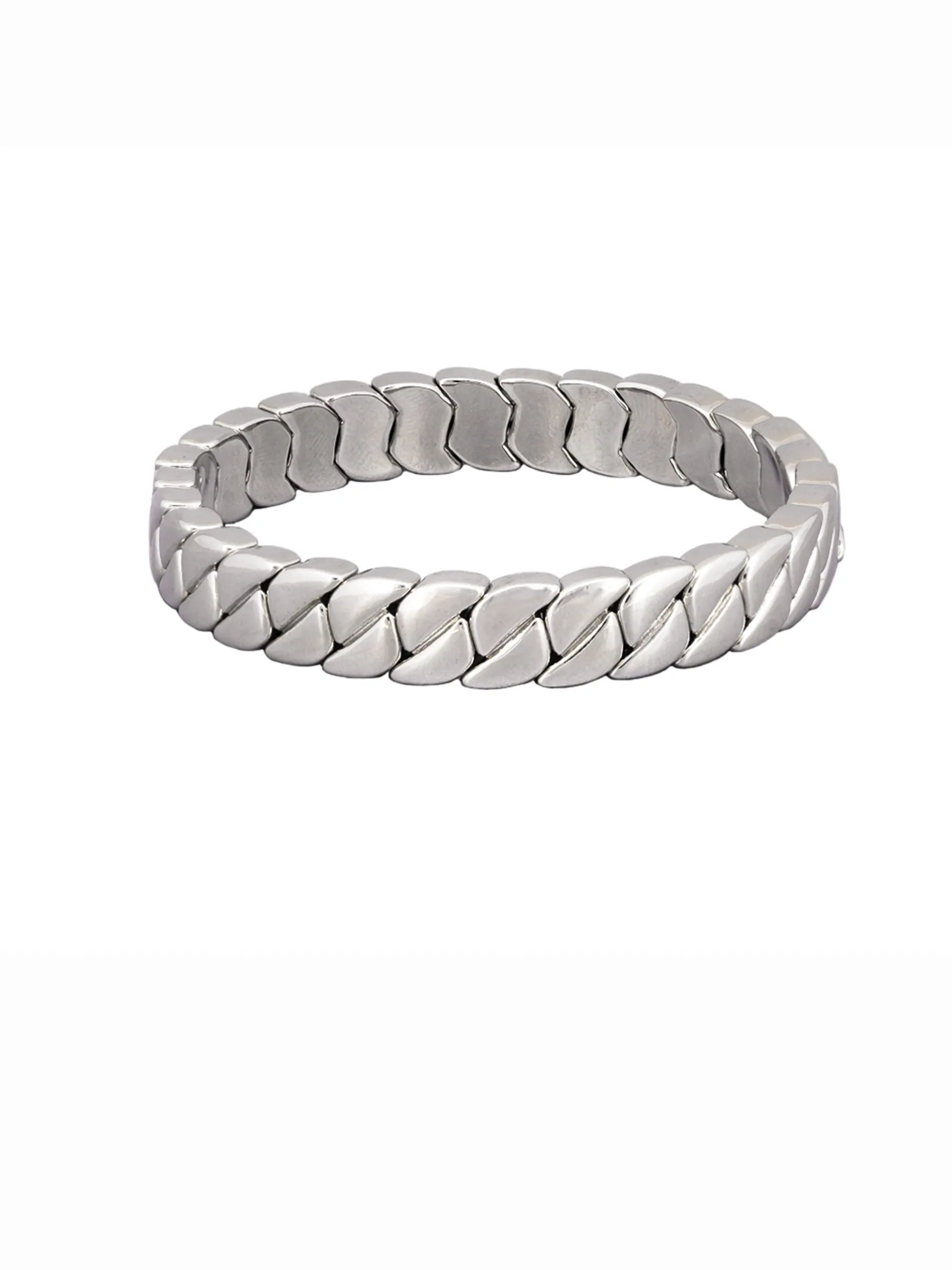 SILVER TWIST ROPE Bracelet | Tiger Tree