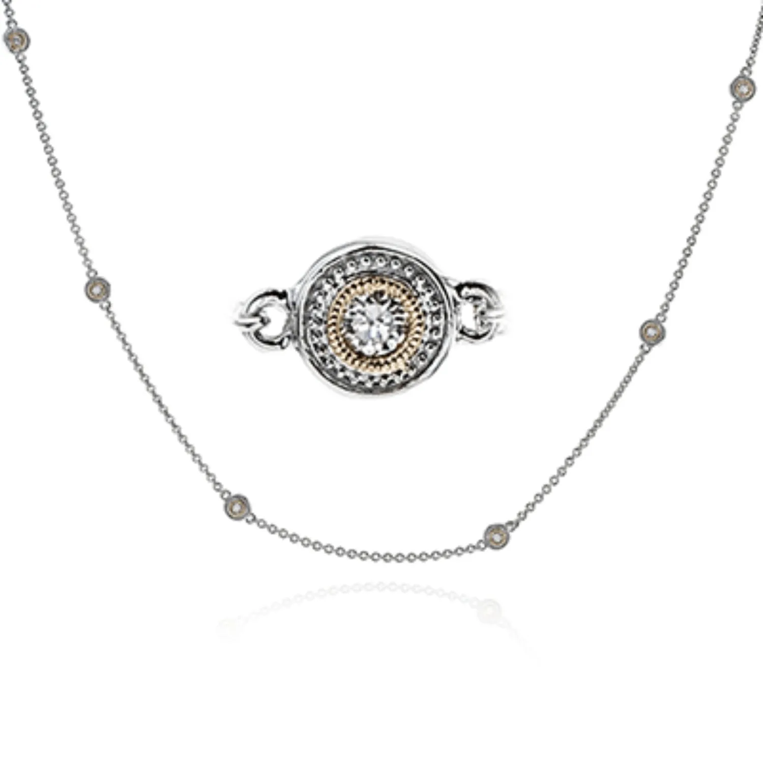 Simon G. Diamond By The Yard Necklace