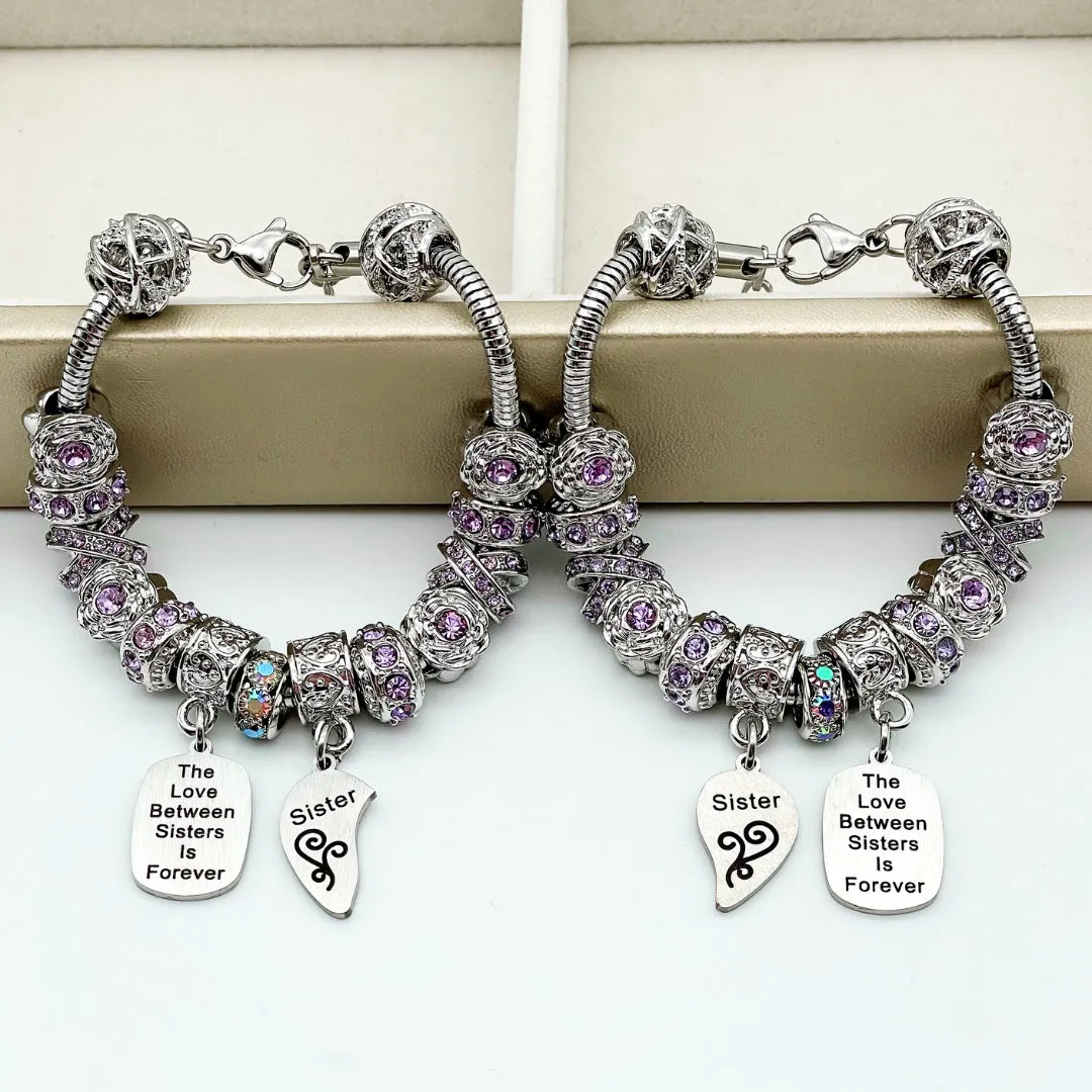 Sisters Infinite Love Bracelets