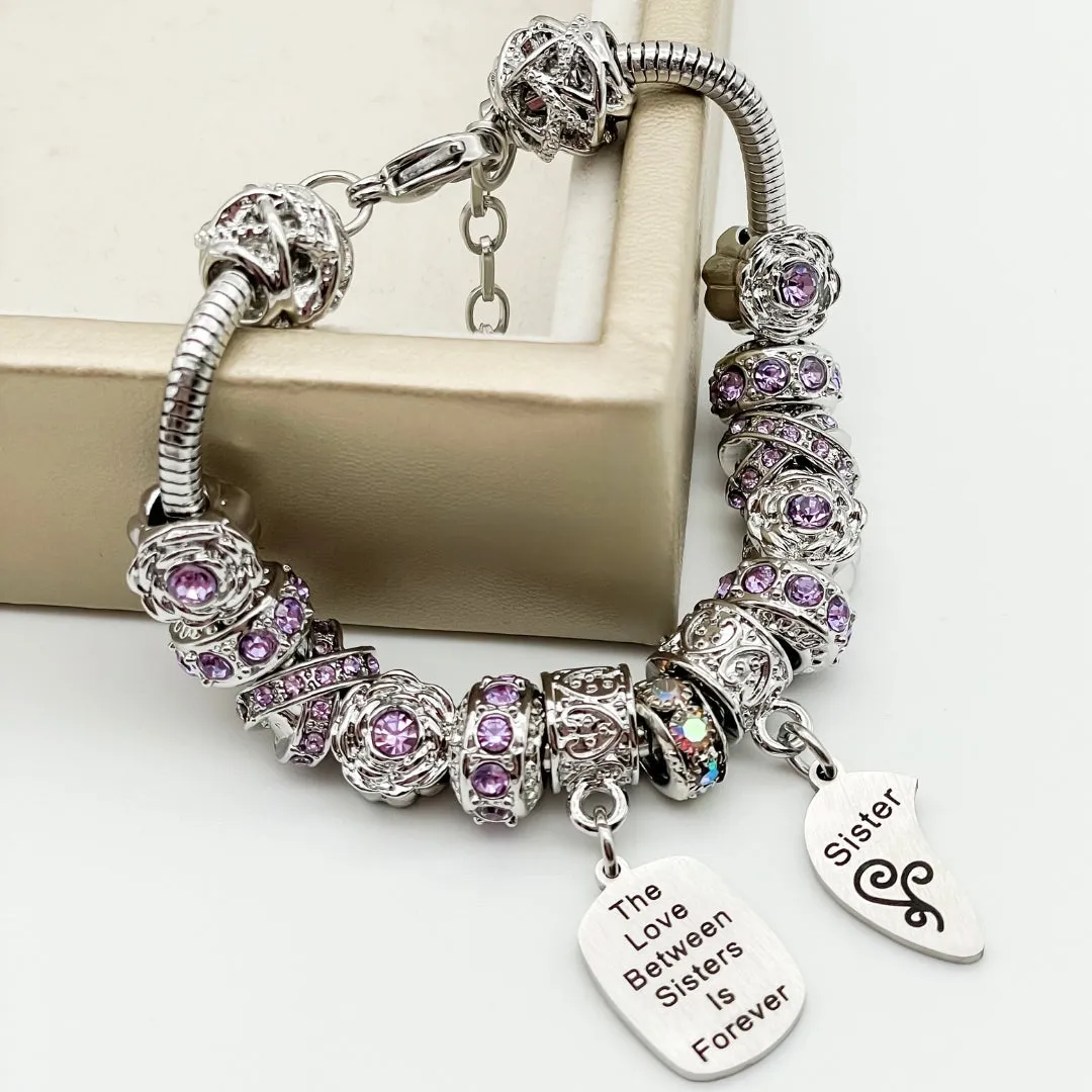 Sisters Infinite Love Bracelets