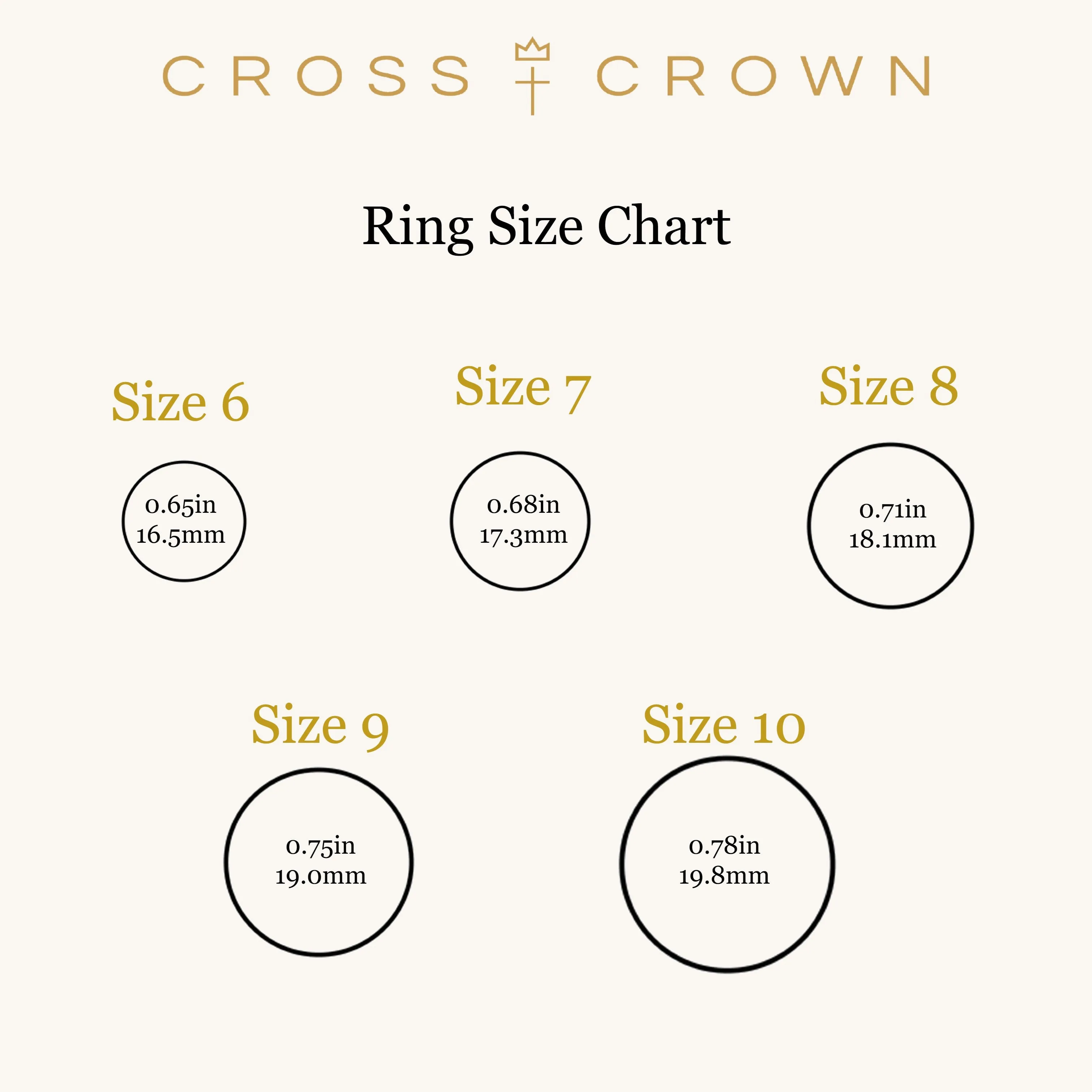 SOLID 14K YELLOW GOLD SMALL CROSS RING