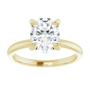 Solitaire Engagement Ring stack