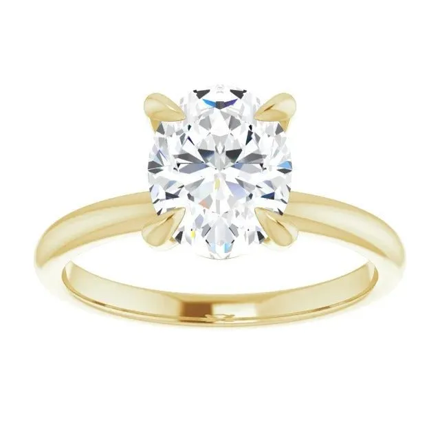 Solitaire Engagement Ring stack