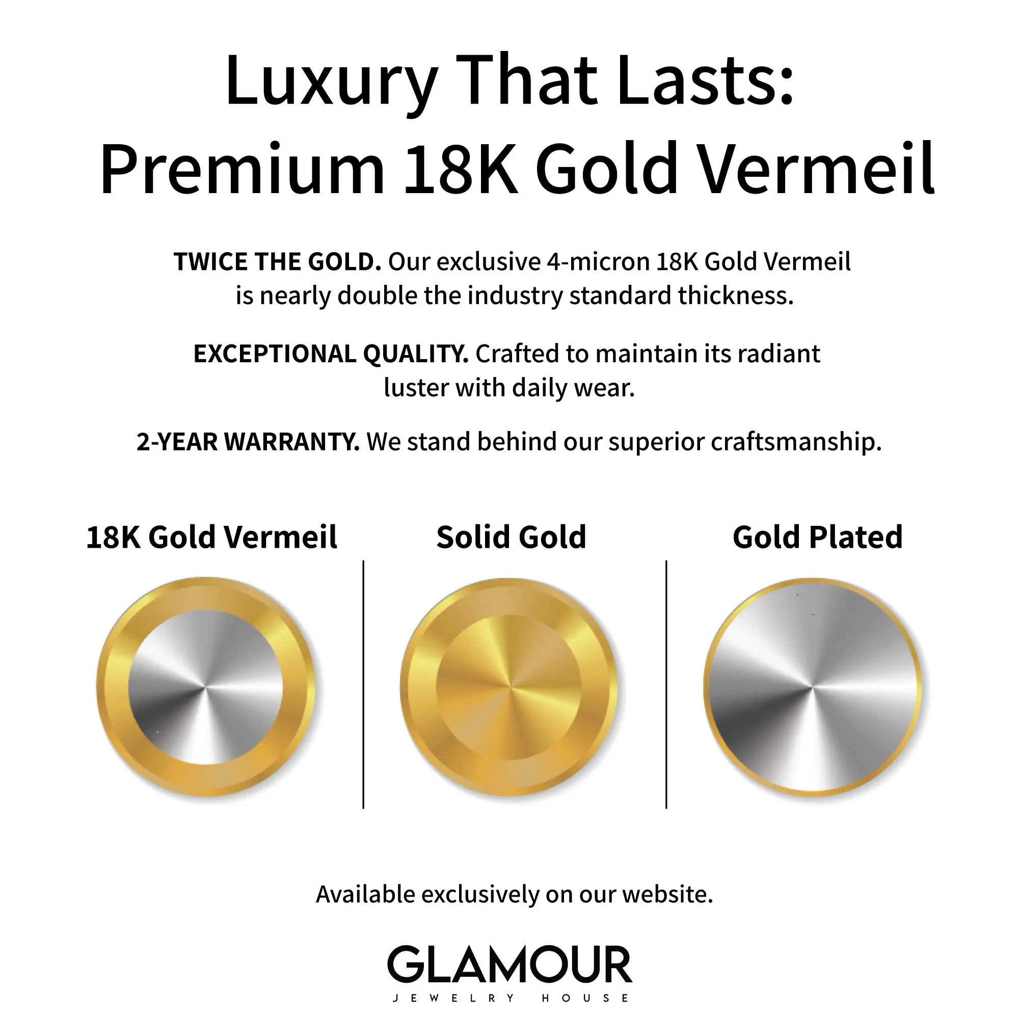 Solitaire Promise Ring - 18K Gold Vermeil