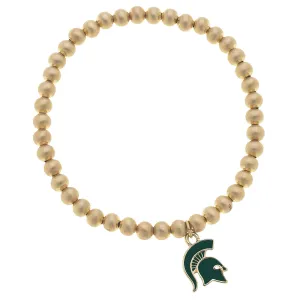 Spartans Ball Bead Stretch Bracelet