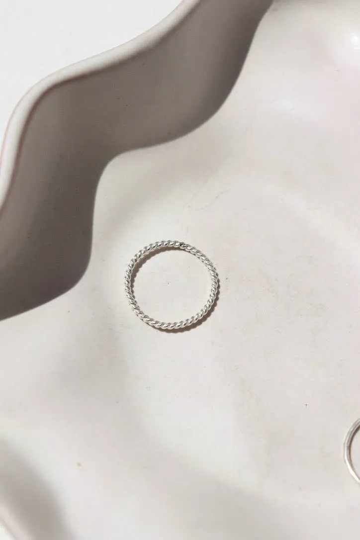 Spiral Ring in 14k Gold Fill or Sterling Silver 