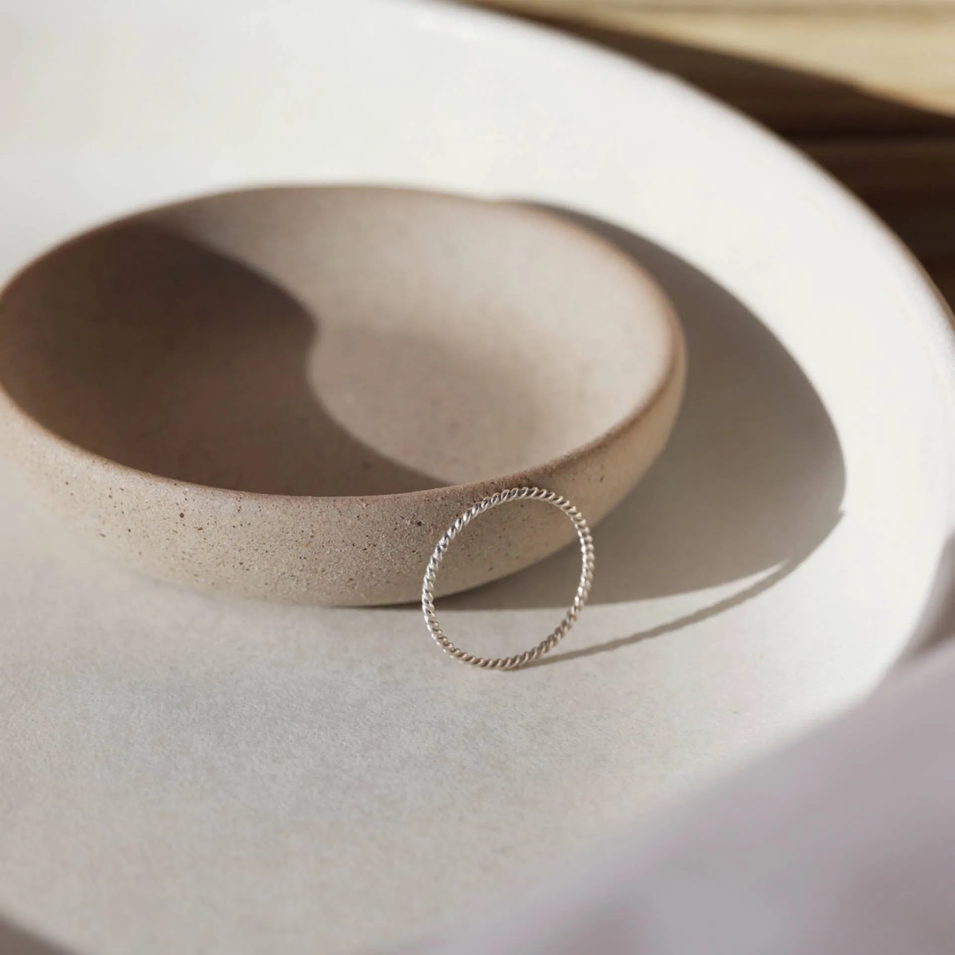 Spiral Ring in 14k Gold Fill or Sterling Silver 