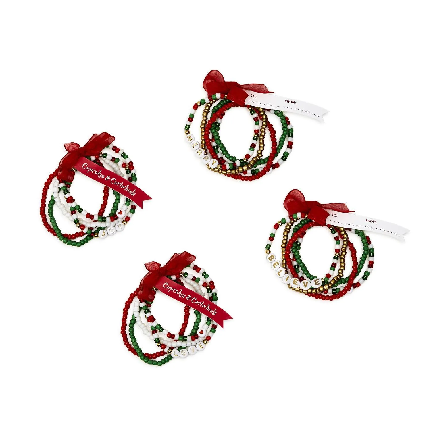SPREAD THE CHEER STRETCH BRACELETS