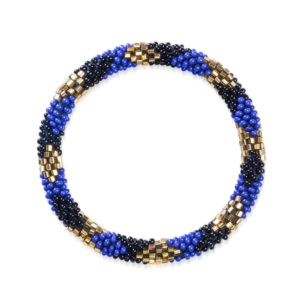 Starry Night | Himalayan Glass Bead Bracelet
