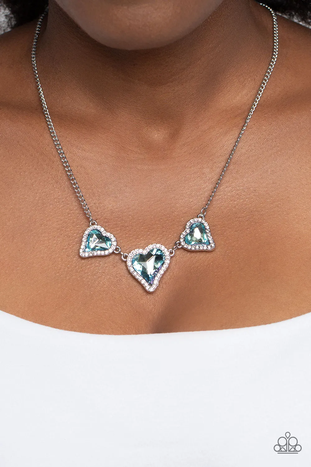 State of the HEART - Blue (Heart) Necklace