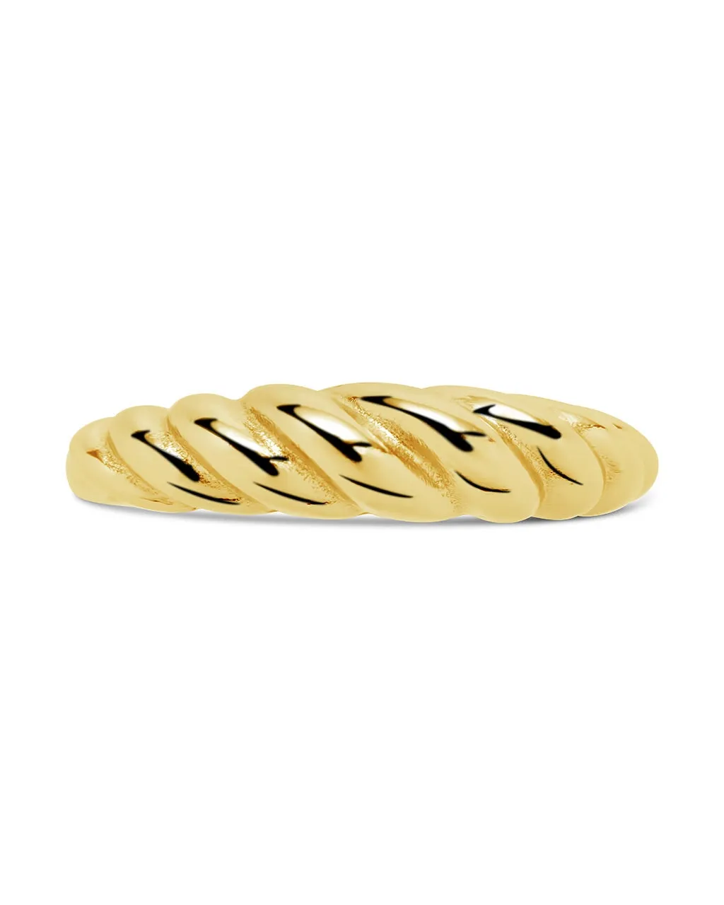 Sterling Silver Graham Twist Band Ring