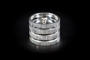 Sterling Silver Handcrafted Stack Ring