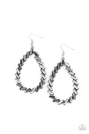 Striking RESPLENDENCE Silver Paparazzi Earrings