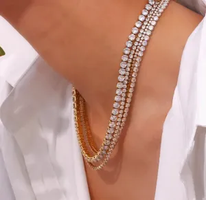 Stunning Tennis Necklaces
