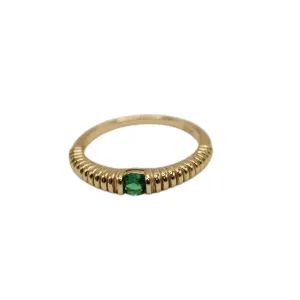 Summer | Water-Resistant Imperial Emerald Ring