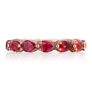 Tacori Royal-T Ruby Diamond Eternity Band