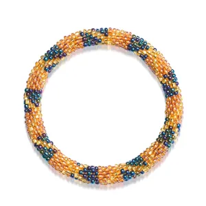 Tambourine | Himalayan Glass Bead Bracelet