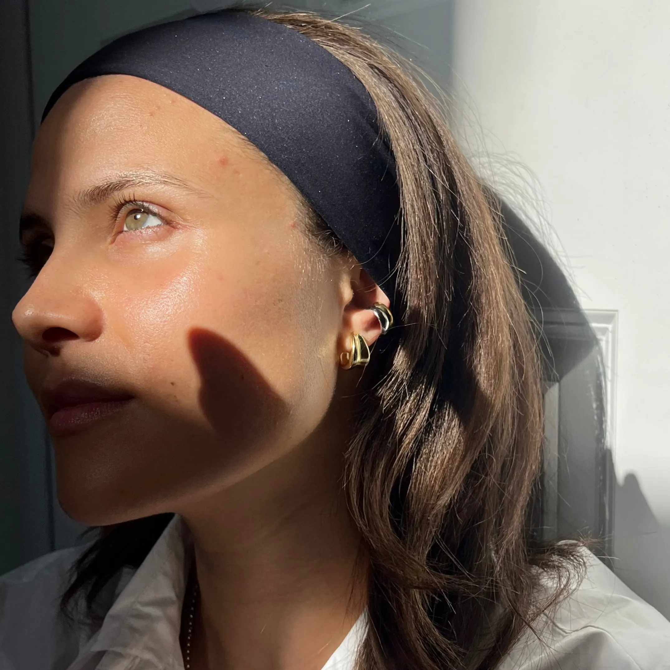THE AVA HOOP  - 18k gold vermeil