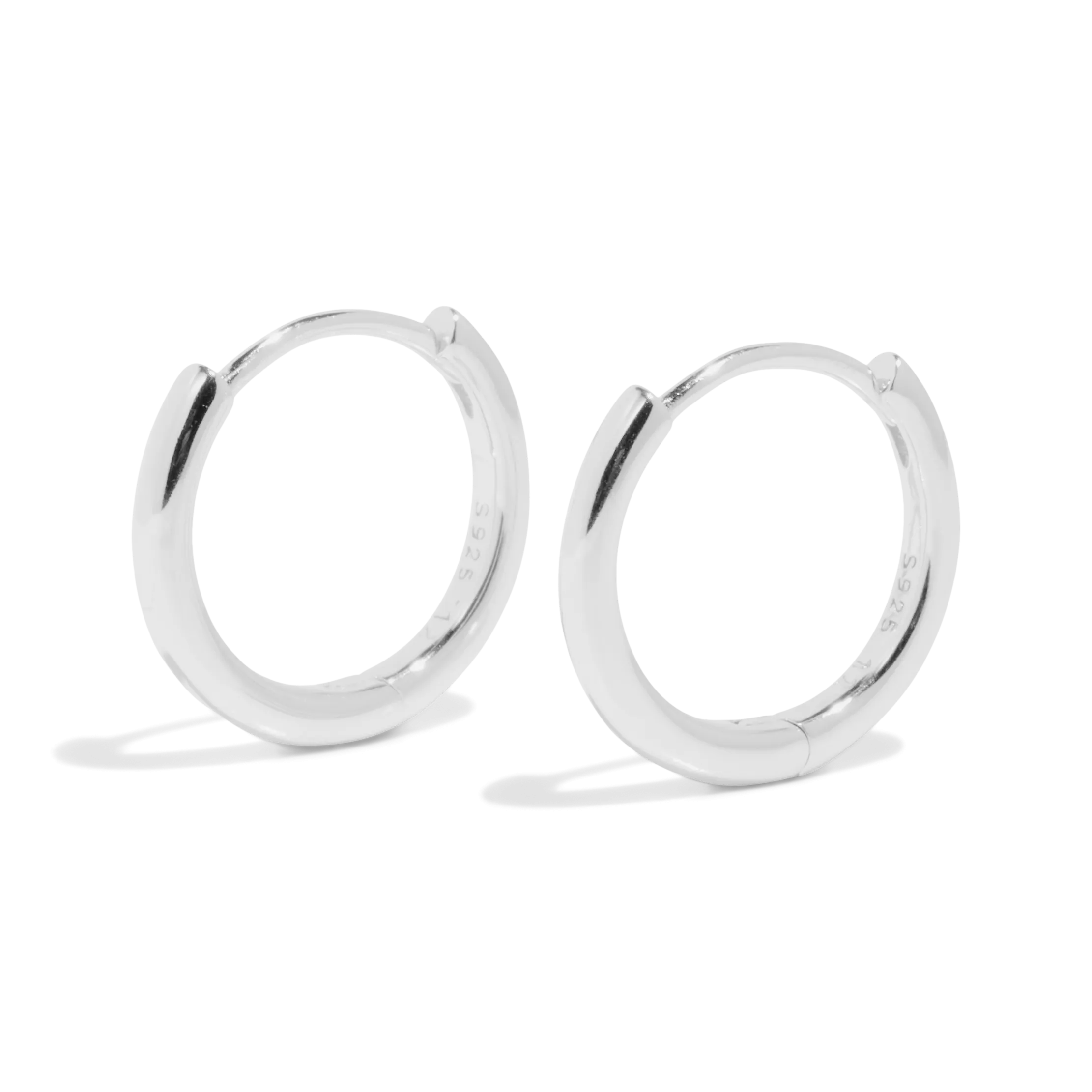 THE BASE HOOP LARGE - solid gold
